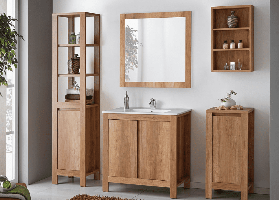 skrinky do kúpeľne CLASSIC OAK do každej kúpeľne